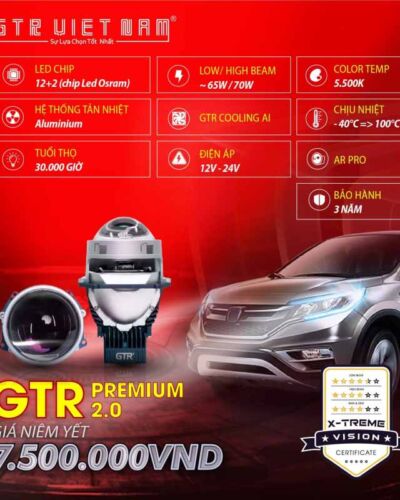 Đèn Bi GTR Premium 2021